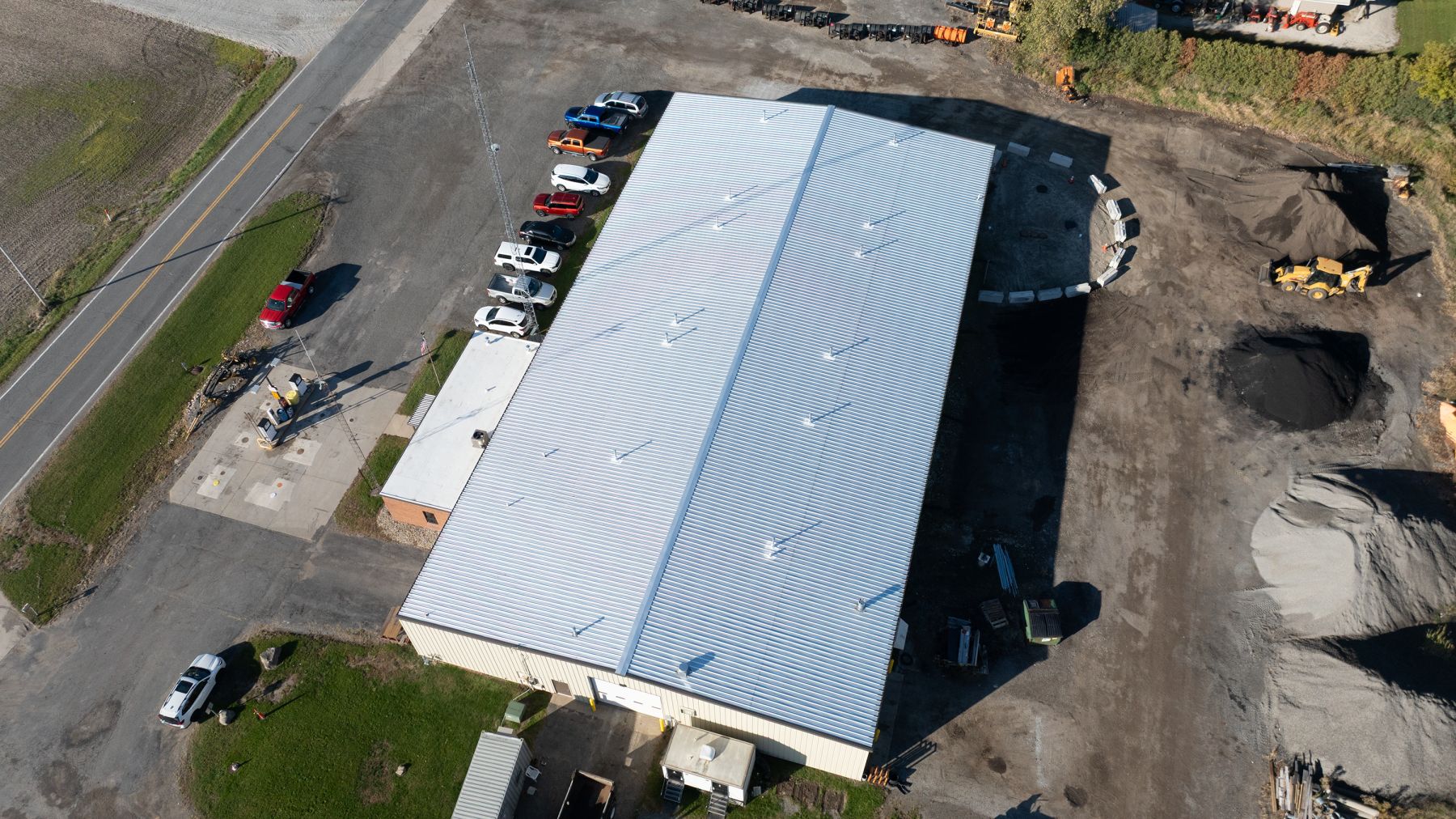 St. Joe County Highway Department in (various) North Liberty, Mishawaka, New , IN - Transportation project by R. Yoder Construction